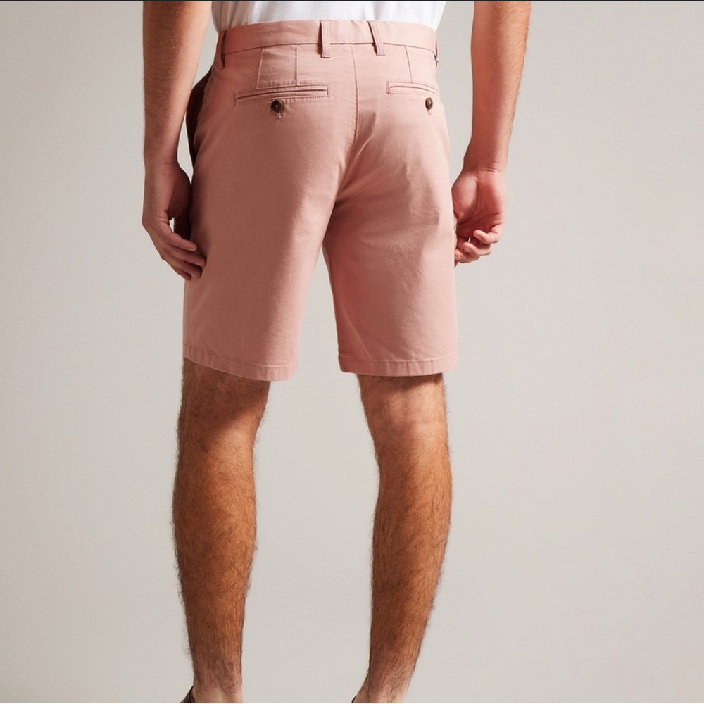 Ted Baker Pink Chino Shorts Mens 32R 9” Inseam